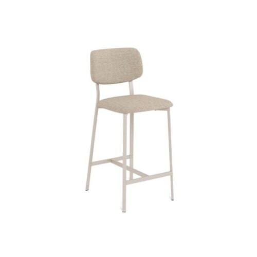 Alison Counterstol Beige Stof Fodstøtte Stel