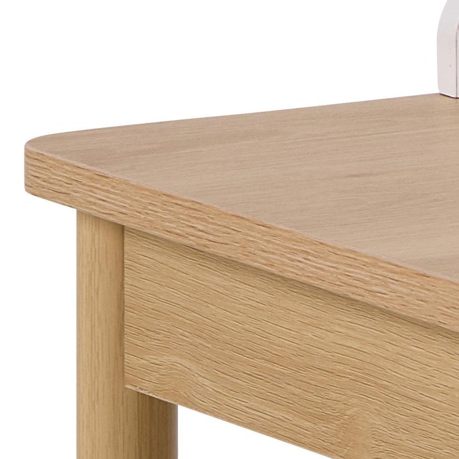 Alpena Skrivebord Eg Melamin Skuffe Beige