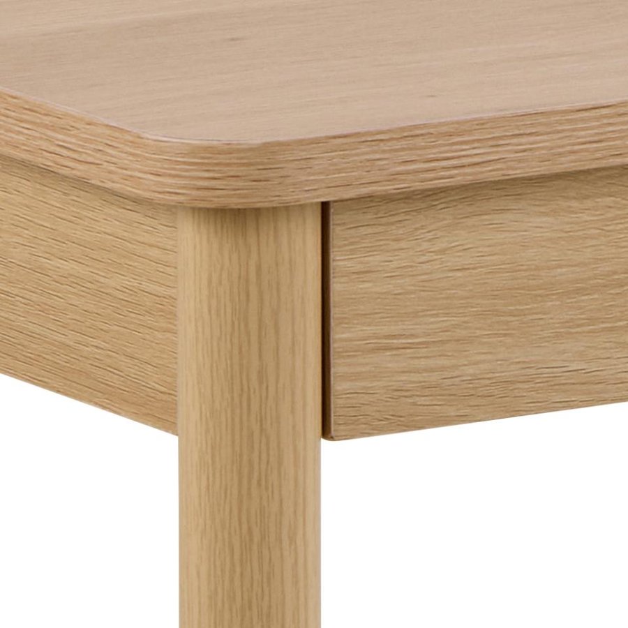 Alpena Skrivebord Eg Melamin Skuffe Beige