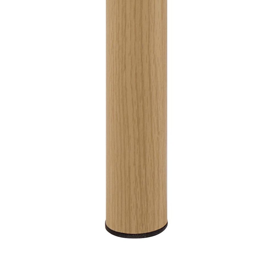 Alpena Skrivebord Eg Melamin Skuffe Beige