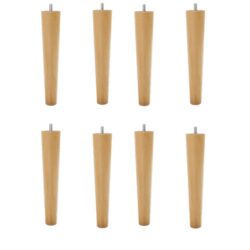 Smal Rund Egetræ Natur 19cm - 8 stk (Fra 160x200 - 180x210cm) +998,00&nbsp;kr.