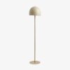 GLOW Gulvlampe i Lakeret Metal fra Nordal | Ø30x146 cm | Beige hos uniquebeds, home & living - Billede 1