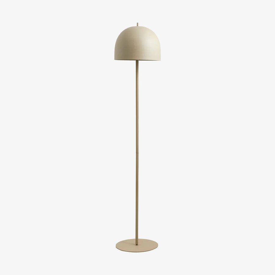 GLOW Gulvlampe i Lakeret Metal fra Nordal | Ø30x146 cm | Beige hos uniquebeds, home & living - Billede 1