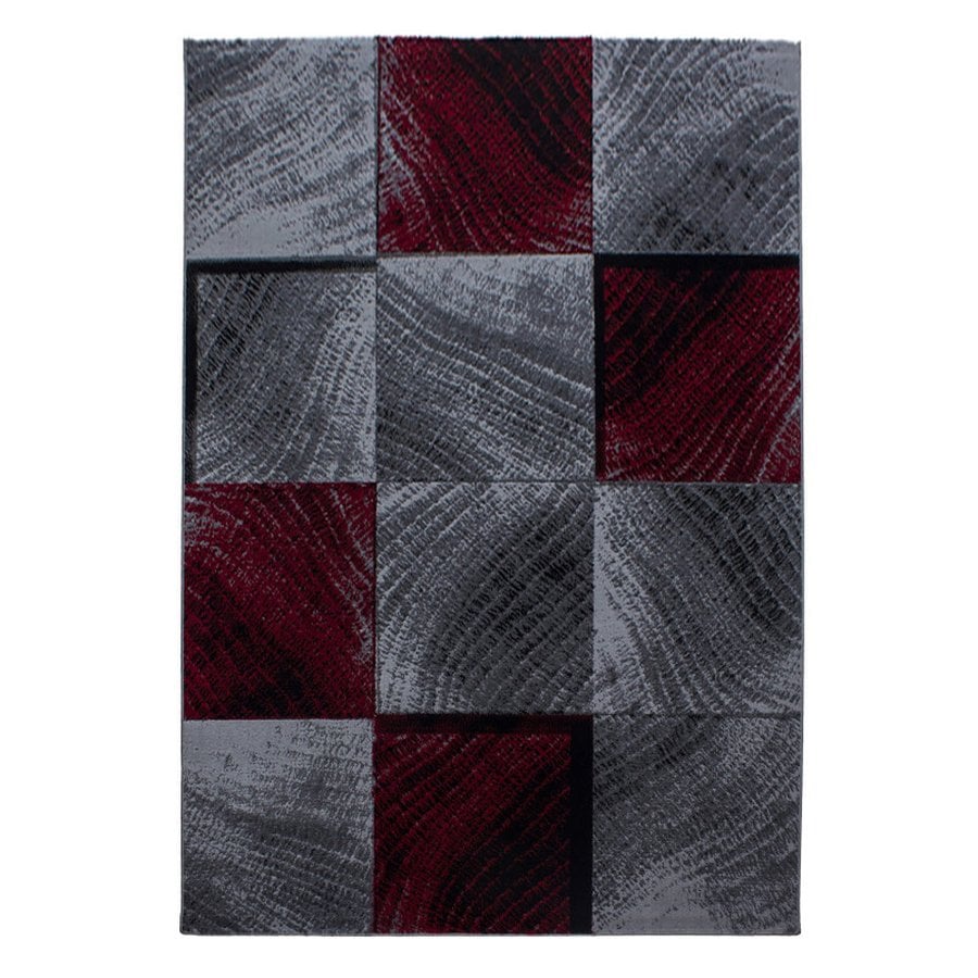 Henry Gulvtæppe i Rød Polypropylen fra Rugs by Uniquebeds, Home & Living | LxB 80x150 cm - Billede 6