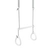 lillagunga-gymnastik-ringe-med-trapez-stang-i-massiv-birketr-i-hvid-4-3 Lillagunga Gymnastik Ringe med Trapez Stang i Massiv Birketræ i Hvid | 4 Farver Reb & 3 Længder hos Uniquebeds, home & living - Billede 3