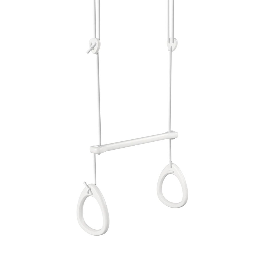 lillagunga-gymnastik-ringe-med-trapez-stang-i-massiv-birketr-i-hvid-4-4 Lillagunga Gymnastik Ringe med Trapez Stang i Massiv Birketræ i Hvid | 4 Farver Reb & 3 Længder hos Uniquebeds, home & living - Billede 4