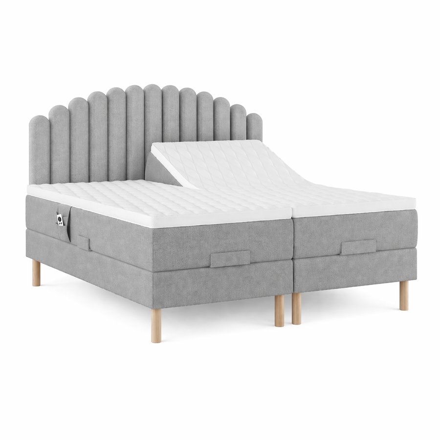 luxury-diamant-44cm-elevationsseng-med-vendbare-7-zoners-deluxe-pocket-1 Luxury Diamant 44cm Elevationsseng med Vendbare 7 zoners Deluxe Pocketfjedre + 7cm Naturlatex eller Memoryskums Topmadras fra Nature | Flere Farver & 3 Fastheder (Kopier) - Billede 1