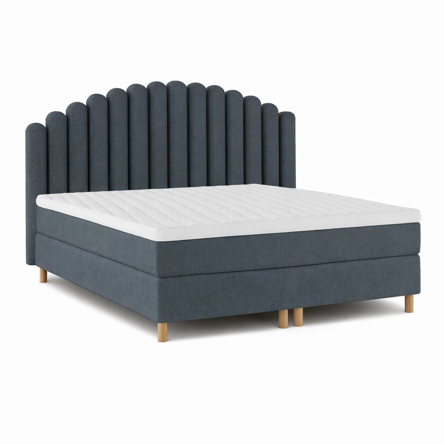 luxury-diamant-51cm-sandwich-kontinentalseng-med-7-zoners-pocketfjedre-1 Luxury Diamant 51cm Sandwich Kontinentalseng med 7 zoners Pocketfjedre + Pocket Bund med Naturlatex på Begge Sider & 7cm Naturlatex eller Memoryskums Topmadras fra Nature | Flere Farver & 3 Fastheder - Billede 1