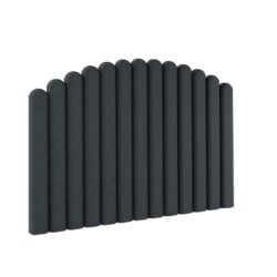Crown Gavl - Samme farve som sengen | Højde 125cm & Dybde 8cm (160x200-180x210) +3.799,00&nbsp;kr.