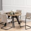 miljoe-adele-spisebordsstol-i-beige-stof-med-armln-stel-i-sort-stl-fra-actona-0000098282-2 Adele Spisebordsstol Beige Stof Armlæn Stel