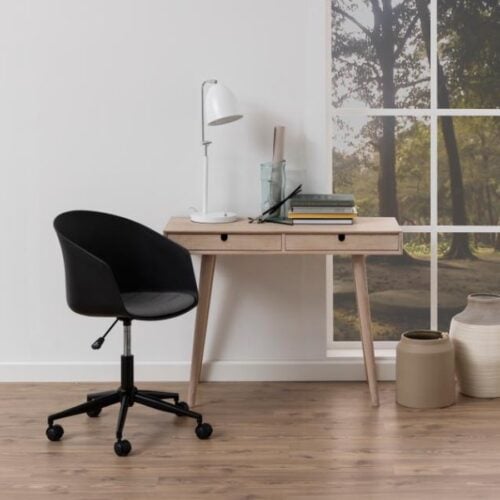 Century Skrivebord Hvidpigmenteret Egetræ Actona Bdh