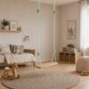 Lillagunga Klassisk Gynge i Massiv Egetræ | 9 Farver Reb & 3 Længder hos uniquebeds, home & living - Billede 15