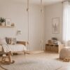 Lillagunga Klassisk Gynge i Massiv Egetræ | 9 Farver Reb & 3 Længder hos uniquebeds, home & living - Billede 4