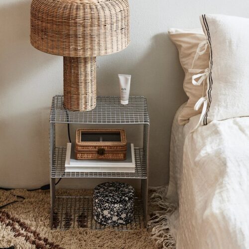 ATUM Bordlampe i Flettet Sukkerrør fra Nordal | Ø40x50 cm | Natur hos uniquebeds, home & living - Billede 2