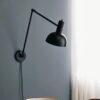 FREYA Justerbar Væglampe i Sortlakeret Metal fra Nordal | 65x20x70 cm | Sort hos uniquebeds, home & living - Billede 3