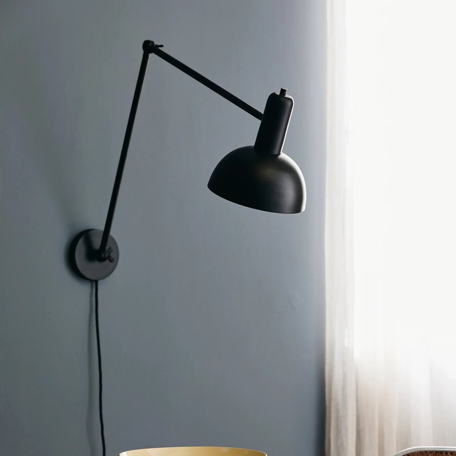 FREYA Justerbar Væglampe i Sortlakeret Metal fra Nordal | 65x20x70 cm | Sort hos uniquebeds, home & living - Billede 3