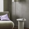 GLOW Gulvlampe i Lakeret Metal fra Nordal | Ø30x146 cm | Beige hos uniquebeds, home & living - Billede 3