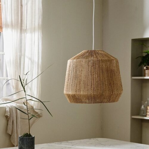 JUTE Lampeskærm i Jute fra Nordal | Ø50x44 cm | Natur hos uniquebeds, home & living - Billede 2