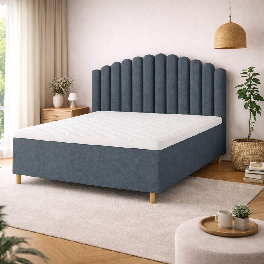 miljoe-prime-luxury-diamant-51cm-full-cover-kontinentalseng-med-7-zoners-pocketfjed-2 Luxury Diamant 51cm Full Cover Kontinentalseng med 7 zoners Pocketfjedre + Pocket Bund med Naturlatex på Begge Sider & 7cm Naturlatex eller Memoryskums Topmadras fra Nature | Flere Farver & 3 Fastheder - Billede 2