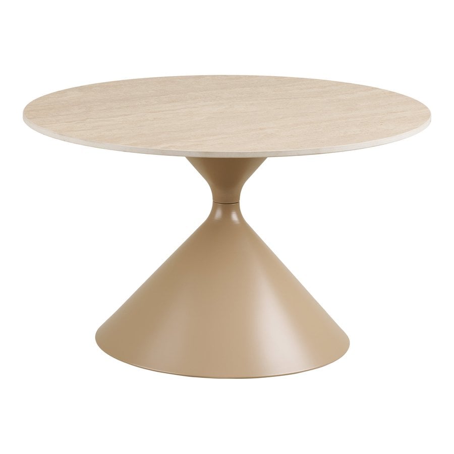 Annecy Sofabord i Sand Keramik & Stel i Stål fra House Nordic | Ø 70x41 cm - Billede 5