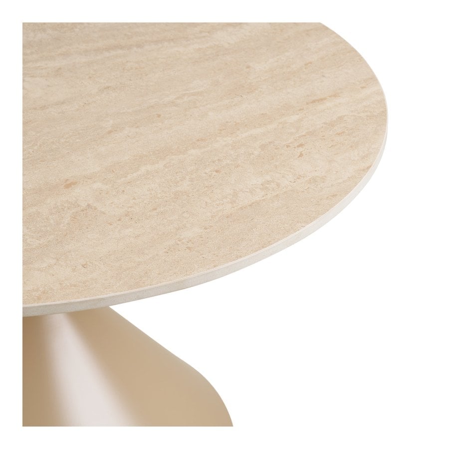 Annecy Sofabord i Sand Keramik & Stel i Stål fra House Nordic | Ø 70x41 cm - Billede 8