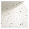 Bonita Sidebord i Off White Fiberclay med Terrazzo Look fra House Nordic | Ø40x45 cm - Billede 6