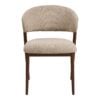 Cavi Spisebordsstol i Sand Polyester & Ben i Valnød Stål fra House Nordic | LBH 65x57x80cm - Billede 6