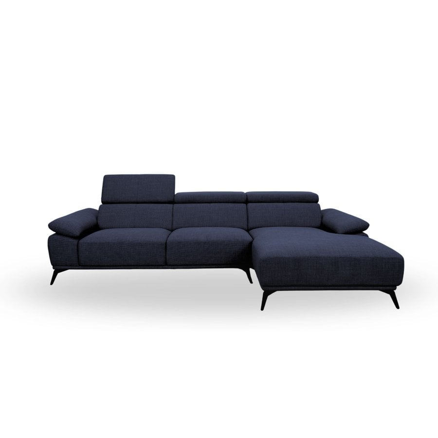 Florida Chaise Sofa Venstrevendt i Marino Blå Stof fra Hundevad & Co - Billede 1