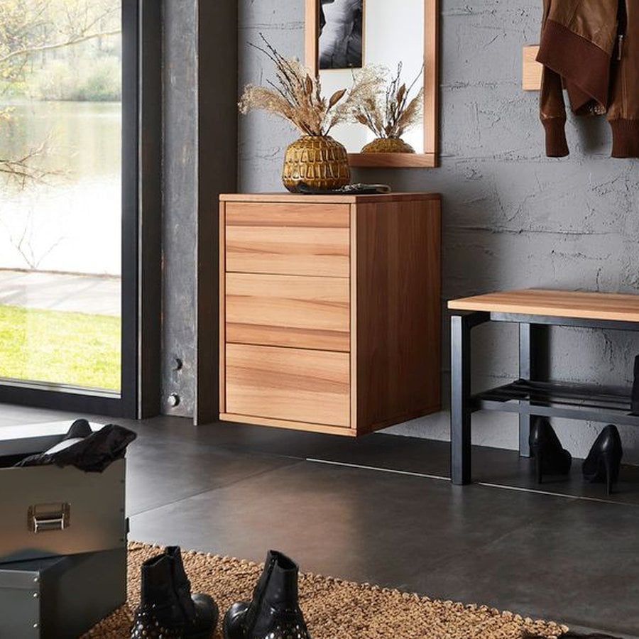 kbenhavn-snedker-entrembel-med-skuffer-i-massiv-bgetr-og-naturolie-fra-2 København Snedker Entremøbel med Skuffer i Massiv Bøgetræ og Naturolie fra Raw Furniture | H61xB45,7xD42 cm - Billede 2