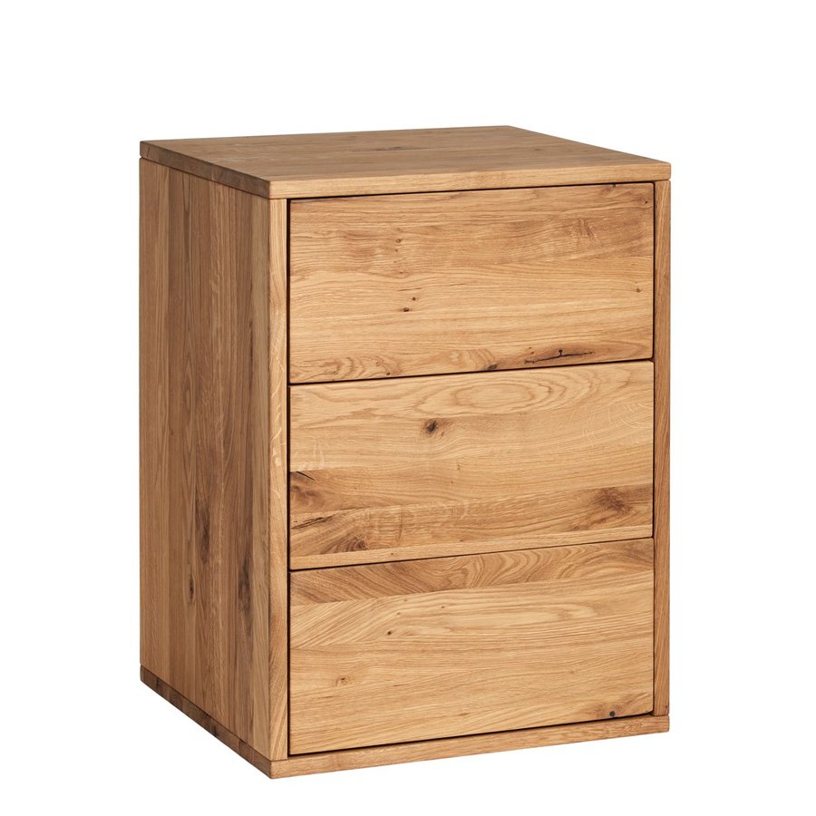 København Snedker Entremøbel med Skuffer i Massiv FSC Egetræ og Naturolie fra Organic Sleep | H61xB45,7xD42 cm - Billede 1