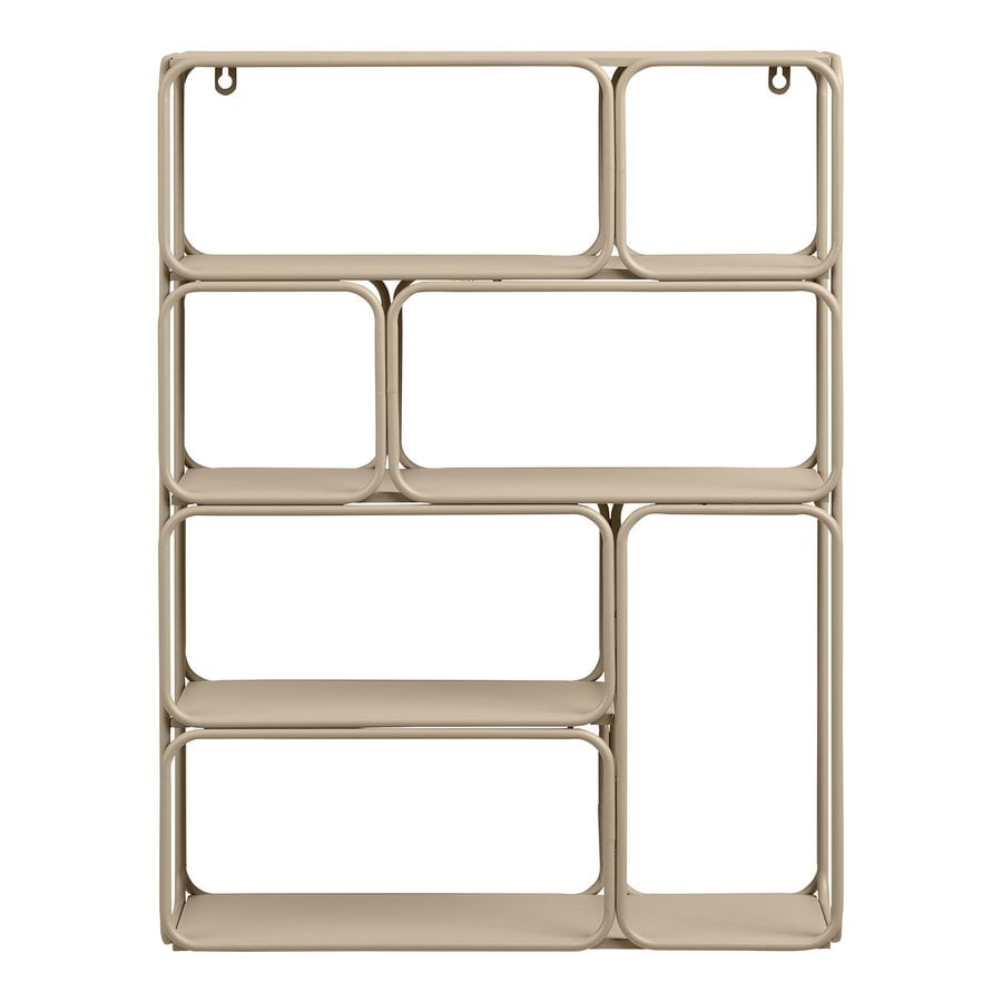lanciano-vgreol-i-beige-metal-fra-house-nordic-bdh-48x18x64-cm-3 Lanciano Vægreol i Beige Metal fra House Nordic | BDH 48x18x64 cm - Billede 4