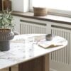 miljoe-athens-spisebord-i-hvidbrun-keramik-fra-house-nordic-bdh-100x210x76-cm-4 Athens Spisebord i Hvid/Brun Keramik fra House Nordic | BDH 100x210x76 cm - Billede 2