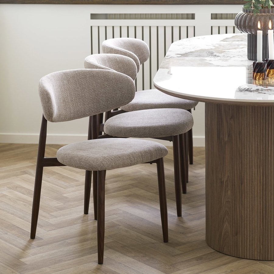 miljoe-athens-spisebord-i-hvidbrun-keramik-fra-house-nordic-bdh-100x210x76-cm-5 Athens Spisebord i Hvid/Brun Keramik fra House Nordic | BDH 100x210x76 cm - Billede 3