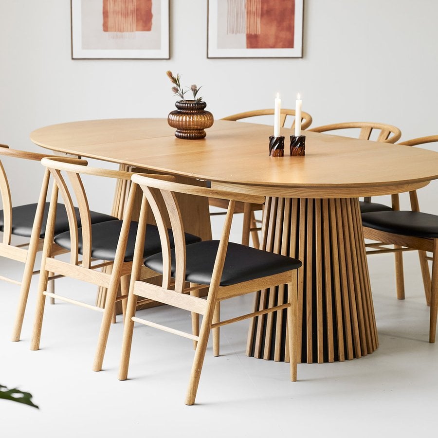 miljoe-osaka-spisebord-i-natur-egetr-med-to-tillgsplader-fra-house-nordic-bdh-2 Osaka Spisebord i Natur Egetræ med To Tillægsplader fra House Nordic | BDH 120x200-250-300x75 cm - Billede 2