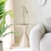 miljoe-prime-annecy-hjrnebord-i-sand-keramik-stel-i-stl-fra-house-nordic-50x56-cm-2 Annecy Hjørnebord i Sand Keramik & Stel i Stål fra House Nordic | Ø 50x56 cm - Billede 1