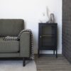 miljoe-prime-dalby-skab-i-sort-stl-med-1-glaslge-fra-house-nordic-bdh-38x35x70-cm-2 Dalby Skab i Sort Stål med 1 Glaslåge fra House Nordic | BDH 38x35x70 cm - Billede 1