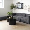 miljoe-prime-nola-sjlebord-i-sort-egetr-fra-unique-furniture-50x55-cm-3 Nola Søjlebord i Sort Egetræ fra Unique Furniture | Ø50x55 cm - Billede 1