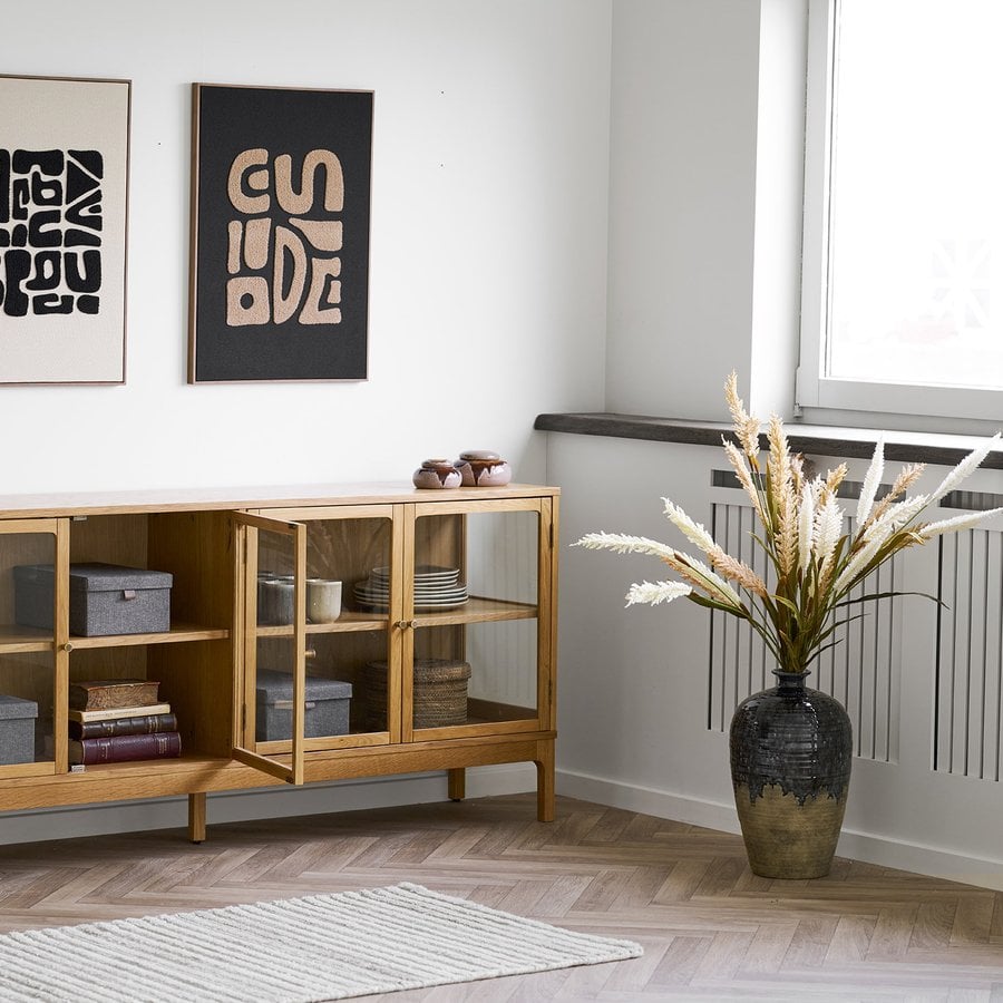 miljoe-vase-vase-i-mrkebl-keramik-fra-house-nordic-27x445-cm-6 Vase Vase i Mørkeblå Keramik fra House Nordic | Ø27x44,5 cm - Billede 4
