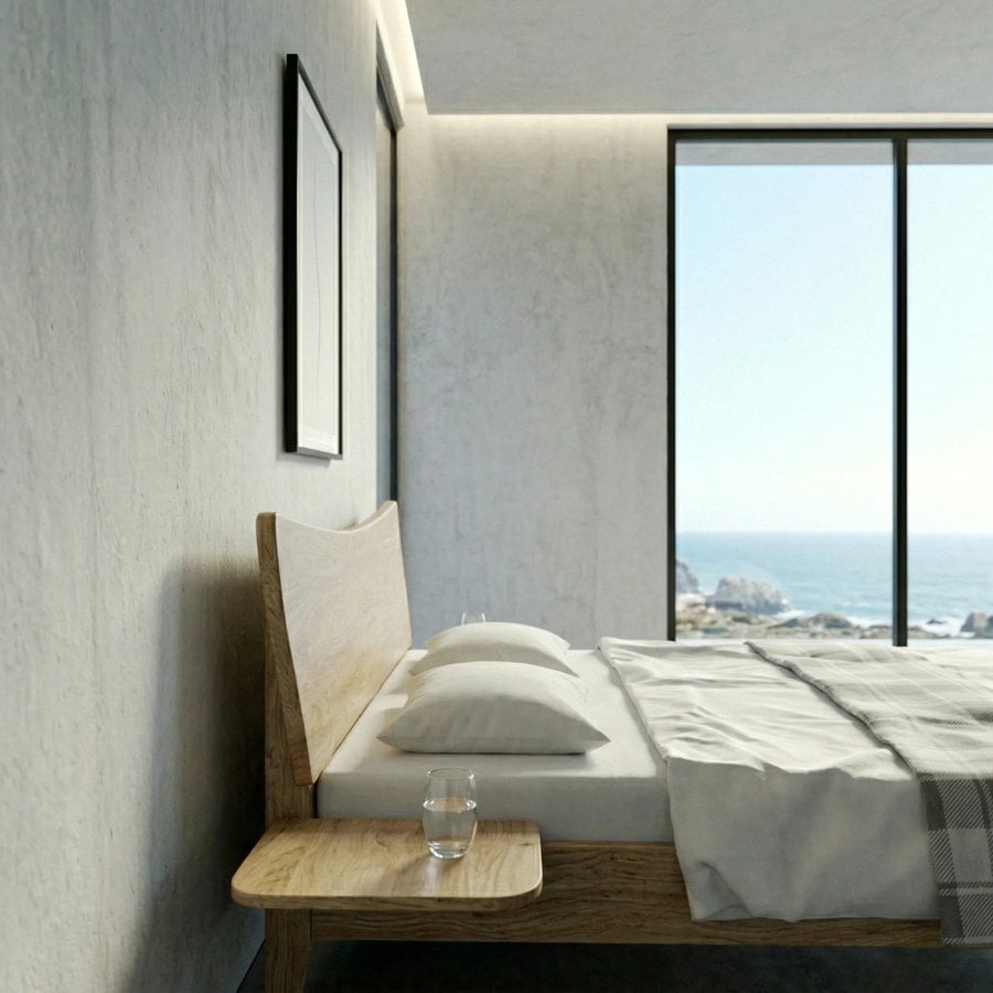 Vidar Snedker Sengeramme i Massiv FSC Egetræ fra Organic Sleep hos uniquebeds, home & living - Billede 6