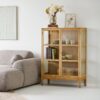 miljoe-zamora-vitrineskab-i-natur-egetr-fra-house-nordic-bdh-40x90x126-cm-4 Zamora Vitrineskab i Natur Egetræ fra House Nordic | BDH 40x90x126 cm - Billede 2