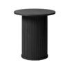 nola-sjlebord-i-sort-egetr-fra-unique-furniture-50x55-cm-2 Nola Søjlebord i Sort Egetræ fra Unique Furniture | Ø50x55 cm - Billede 4