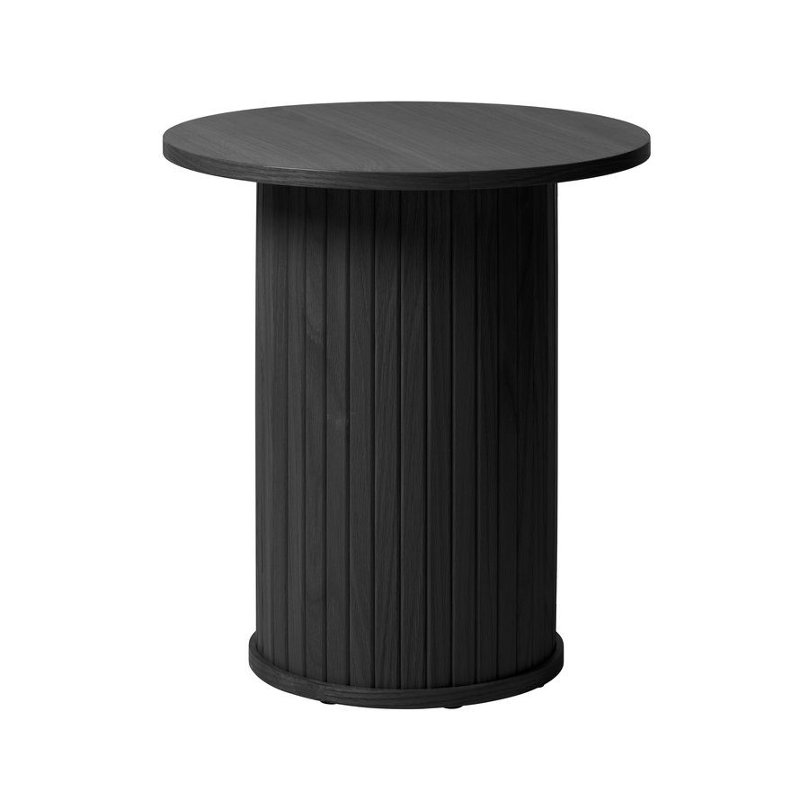 nola-sjlebord-i-sort-egetr-fra-unique-furniture-50x55-cm-2 Nola Søjlebord i Sort Egetræ fra Unique Furniture | Ø50x55 cm - Billede 4