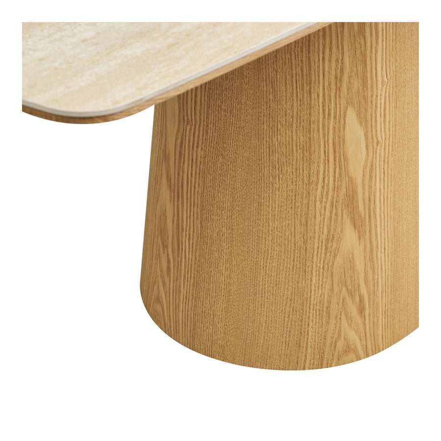 Noli Spisebord i Natur/Stone Keramik & Askefiner fra House Nordic | BDH 90x200x76 cm - Billede 5