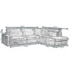 Sofa Osimo Open End Venstrevendt i Stof fra Hundevad & Co | Flere Farver - Billede 5