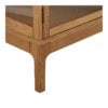 Zamora Skænk i Natur Egetræ med 4 Glaslåger & 1 Hylde fra House Nordic | BDH 40x180x80 cm - Billede 8