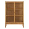 zamora-vitrineskab-i-natur-egetr-fra-house-nordic-bdh-40x90x126-cm-1 Zamora Vitrineskab i Natur Egetræ fra House Nordic | BDH 40x90x126 cm - Billede 3