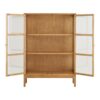 zamora-vitrineskab-i-natur-egetr-fra-house-nordic-bdh-40x90x126-cm-5 Zamora Vitrineskab i Natur Egetræ fra House Nordic | BDH 40x90x126 cm - Billede 5