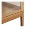 Zamora Vitrineskab i Natur Egetræ med 1 Glaslåge fra House Nordic | BDH 40x47x180 cm - Billede 9