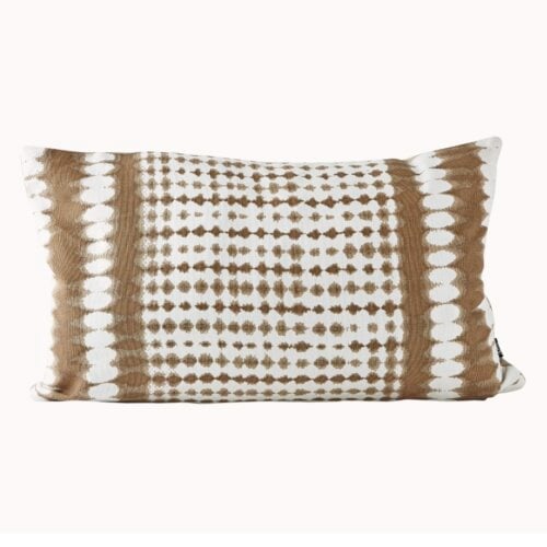 Pyntepude i Brun & Hvis fra Villa Collection | 30x50 cm - OUTLET