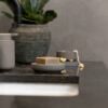 UME Sæbeskål fra ZONE Denmark | Taupe | Ø12x3 cm - OUTLET hos uniquebeds, home & living 1